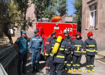 Դպրոցում պայմանական հրդեհ է բռնկվել․ փրկարարներն իրականացրել են հատուկ ուսումնավարժանք
