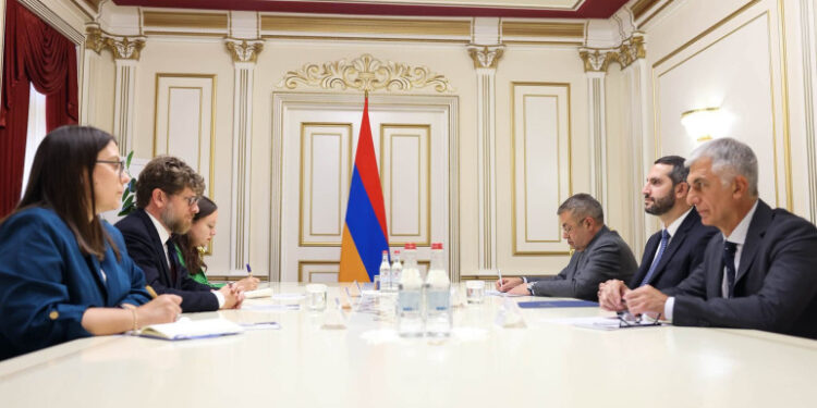 Ռուբեն Ռուբինյանը հանդիպում է ունեցել Հայաստանում Ֆրանսիայի դեսպանի հետ