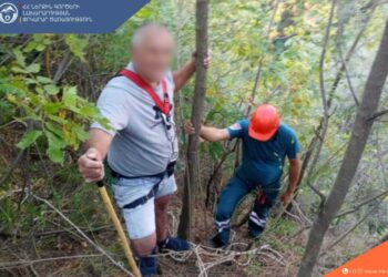 Փրկարարները դուրս են բերել քաղաքացուն արգելափակումից․ նրա կյանքին վտանգ չի սպառնում