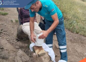 «Սուրբ Հովհաննես» մատուռ բարձրանալիս քաղաքացին ընկել ու վնասել է ոտքը