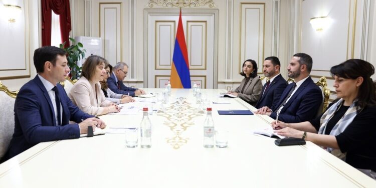 Ռուբեն Ռուբինյանն ընդունել է Հայաստանում ՄԱԿ-ի Զարգացման ծրագրի մշտական ներկայացուցչին