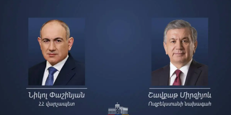 Նիկոլ Փաշինյանը Անկախության օրվա առթիվ շնորհավորական ուղերձ է հղել Ուզբեկստանի նախագահին