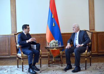 Վահագն Խաչատուրյանը հրաժեշտի հանդիպում է ունեցել Հայաստանում Բրազիլիայի դեսպանի հետ