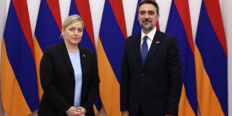Արամ Վարդևանյանն ընդունել է Հայաստանում Շվեյցարիայի դեսպանին