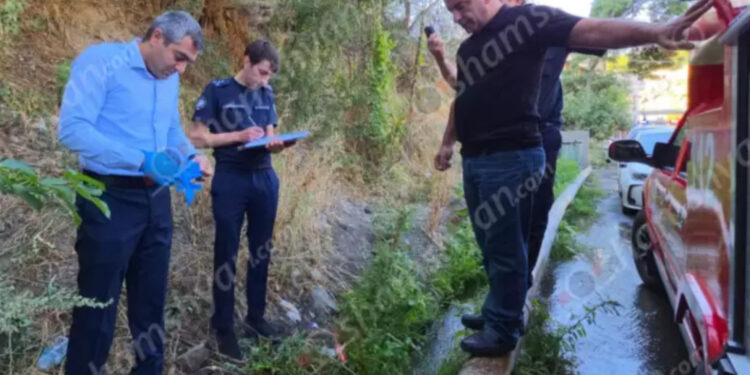 Հրազդանի կիրճում՝ ջրատար խողովակում, հայտնաբերվել է տղամարդու մարմին