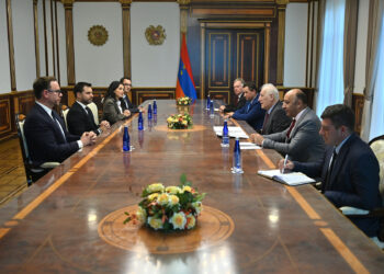 Վահագն Խաչատուրյանն ընդունել է Բելգիայի «Ռեֆորմիստական շարժում» կուսակցության նախագահ Ջորջ-Լուի Բուշեին