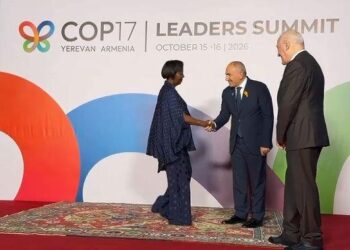 COP 17-ի շրջանակում Առաջնորդների գագաթնաժողովի մասնակիցների դիմավորման արարողությունը