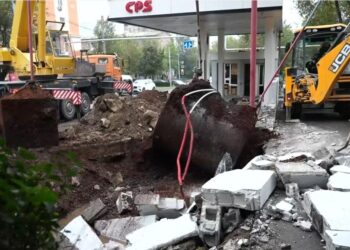 Աջափնյակում ապամոնտաժվել է ապօրինի կառուցված լիցքավորման կայանը