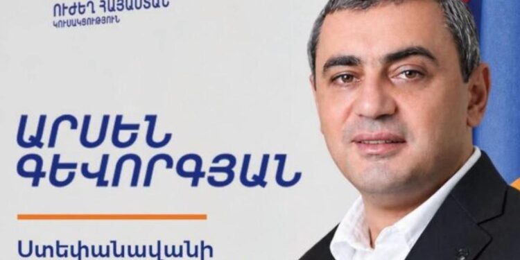«Ուժեղ Հայաստան» կուսակցության՝ Ստեփանավանի համայնքապետի թեկնածու Արսեն Գևորգյանը ձերբակալվել է
