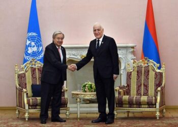 Տարածաշրջանային խաղաղություն, զբոսաշրջություն և ենթակառուցվածքներ․ ինչ են քննարկել Խաչատուրյանն ու Գուտերեշը
