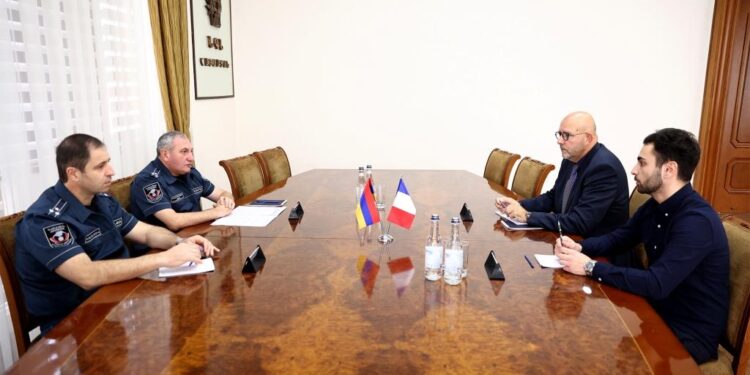Հայաստանի և Ֆրանսիայի ներկայացուցիչները քննարկել են աղետների ռիսկերի կառավարման հարցեր
