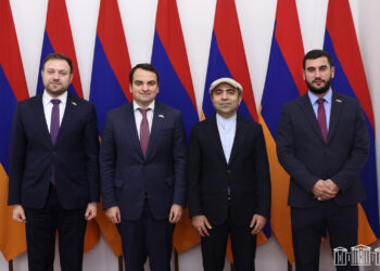 «Ուժեղ Հայաստան» խմբակցության անդամները Իրանի դեսպանի հետ քննարկել են ԹՐԻՓՓ-ին առնչվող հարցեր