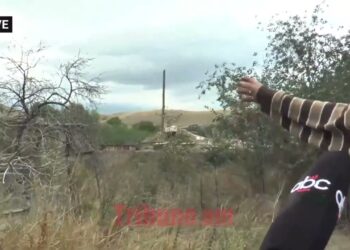 Որտեղից են հանել ադրբեջանցուն. Շաքիի բնակիչը ցույց է տալիս լքված շինությունը