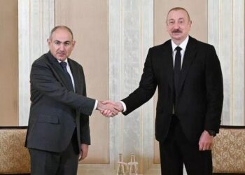 Փաշինյանն ու Ալիևը շփվել են Թուրքմենստանում կայացած ընդունելության ժամանակ