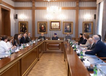 Ամենայն Հայոց Կաթողիկոսն ընդունել է «Save Armenia» կազմակերպության պատվիրակությանը